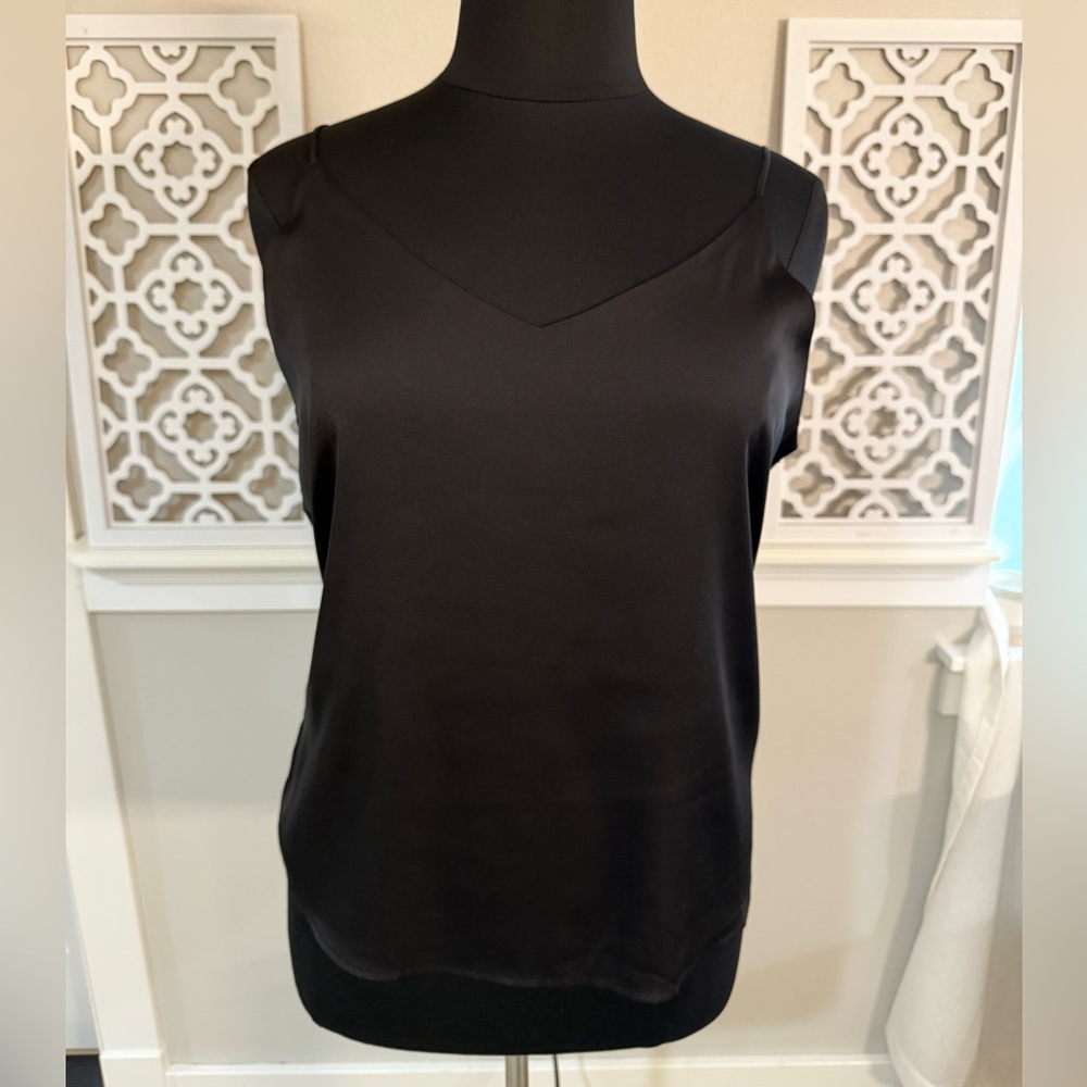 Black Satin Camisole